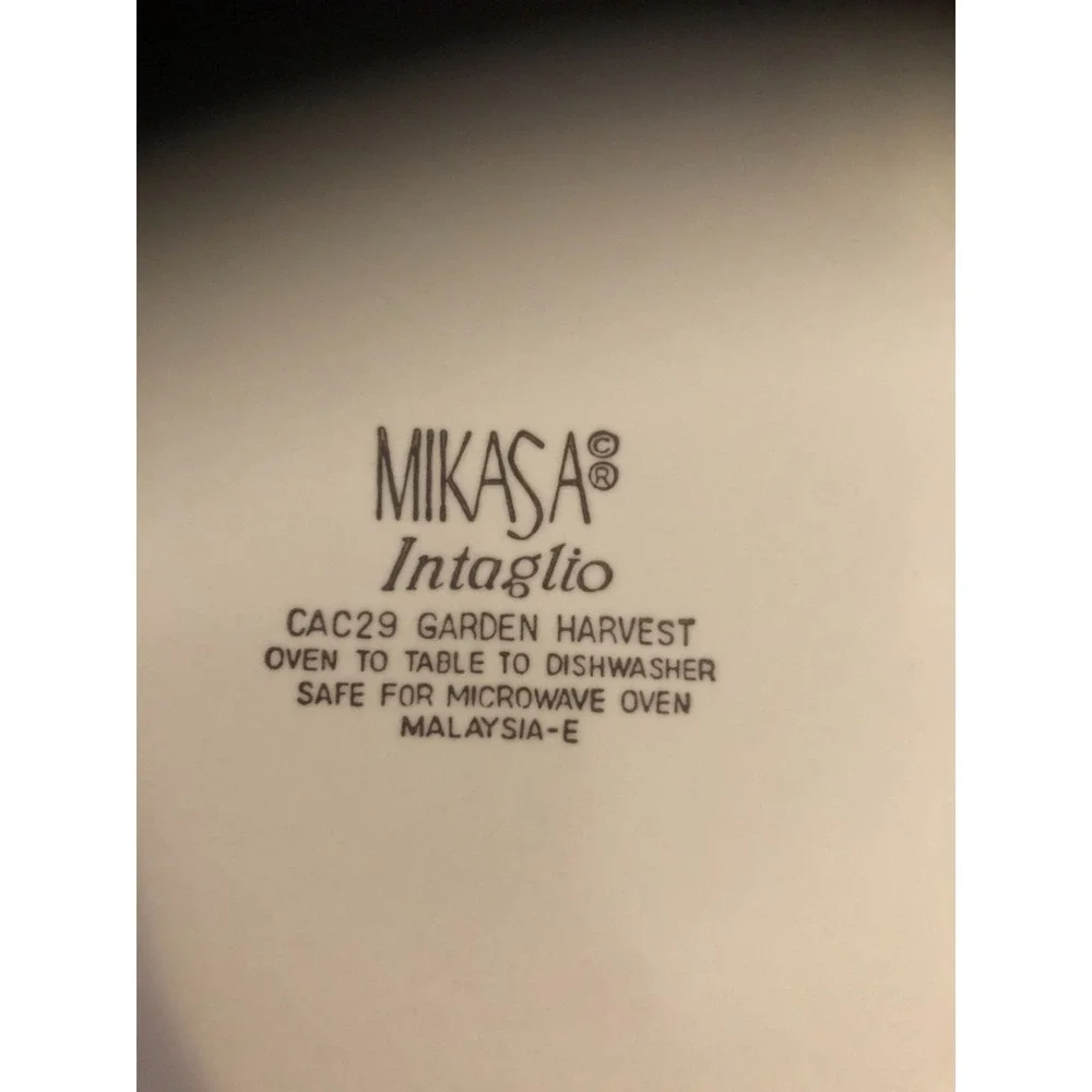 VTG Mikasa Garden Harvest  12